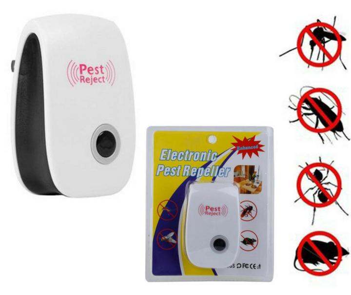 Ultrasonic Electronic AntiMosquito/Pest/Insect Repeller Lazada