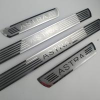 Silver 4Pcs/Lot Car Styling For 2010-2013 OPEL ASTRA J VAUXHALL ASTRA J Ultra-Thin Stainless Steel Door Sill Scuff Plate Pedal