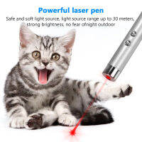 4MW Sight Tactical Pen With Red Pointer And White LED Torch Flashlight Children S Game Cat Toy No Battery