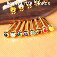 【In stock】 Strings Nail Better Resonance Guitar Accessories Copper Acoustic Guitar Fixed Cone Bridge Pin for Beginner