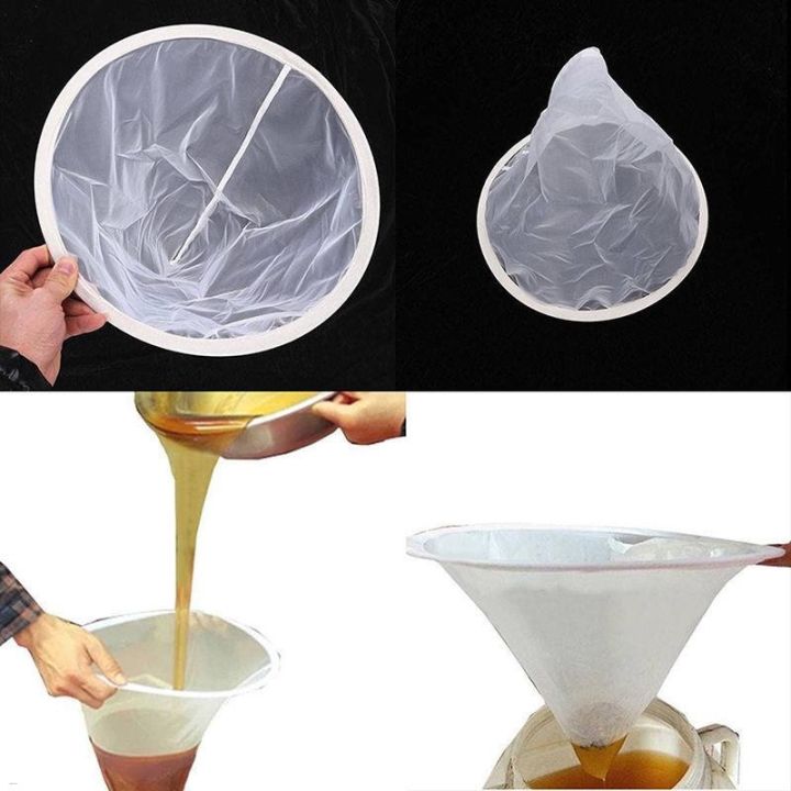 Ultra-fine Funnel-shaped Honey Strainer Net Impurity Filter Cloth for ...