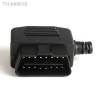 ✒✑  OBD2 L Type 16 Pin Sockets Connector Plug with Shell and Screw Male Auto Car Connector Cable Wire