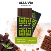 Socola nguyên chất sữa Hạt Điều ngọt ngào Alluvia Chocolate