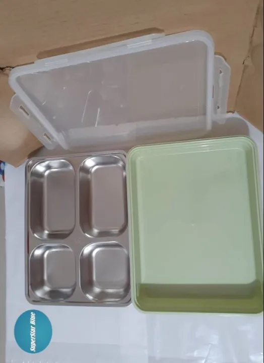 LUNCH BOX HEAT PRESERVATION(4 divider) | Lazada PH
