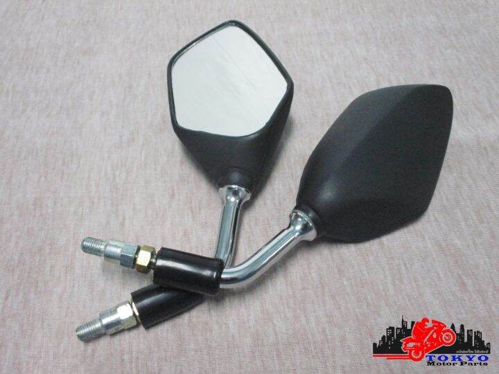 honda-click125i-side-mirror-access-black-กระจกมองข้าง-กระจกแต่ง-สีดำ-ใส่ได้ทุกรุ่น