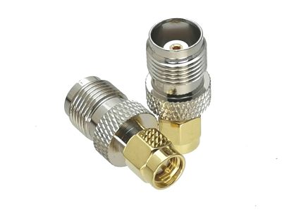 1Pcs Adapter TNC Female jack to SMA Male plug RF Coaxial Connector High Quanlity Straight Electrical Connectors