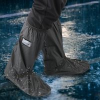 New in Boot Covers Non Slip Reusable Waterproof Motorcycle Bike Rain Shoes Cover Unisex Shoes Protectors for Rainy Snowy Day env