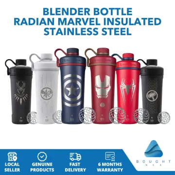 BlenderBottle Marvel Radian Shaker Cup Insulated Stainless Steel
