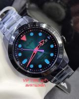 นาฬิกาข้อมือ ผู้ชาย ALBA Automatic Tokyo Neon เรือนสแตนเลสรมดำ รุ่น AL4175X1 AL4175X AL4175