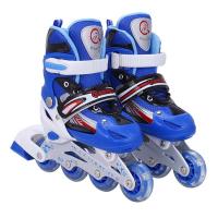 Dmall รองเท้าสเก็ต  โรลเลอร์เบลด Roller Skate  รุ่น M1 (Blue)