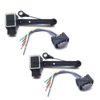 2 X For Land Rover Discovery 2 Range Rover L322 TD5 V8 Rear Air Surspention Ride Height Sensor +Connector  LR032106 / RQH100030