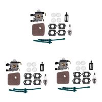 3X Carburetor for Stihl FS80 Carburetor - STIHL FC55 FC75 FC85 FS310 FS38 FS45 FS45C FS45L FS46 ZAMA Carburetor (FS80)