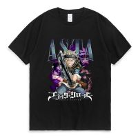 Black Clover Double-sided Print T Shirt Funny Anime T-shirt Men Harajuku Graphic T Shirt Streetwear Cool Hip Hop Tops Tee Shirt XS-4XL-5XL-6XL