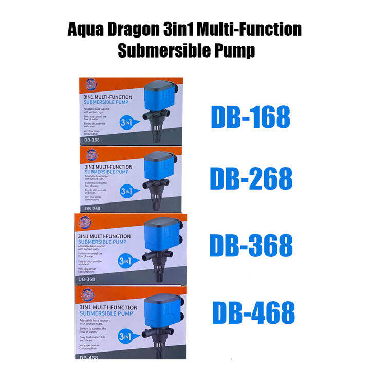 Aqua Dragon 3in1 MultiFunction Submersible Pump Lazada PH