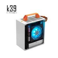 เคส K39 HTPC ตู้เซฟนิรภัยไอทีเอ็กซ์มินิ SPCC Computer สำหรับ2070 3060TI I5 8700 I7 11500ที่มี Flex PSU 500-550W แหล่งจ่ายไฟ