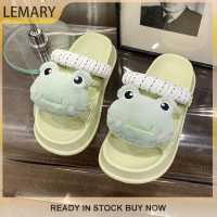 Lemary 2023แฟชันสุดน่ารัก,รองเท้าแตะกันลื่น2023แพลตฟอร์มในร่มสวมใส่สบายฤดูร้อนรองเท้าใส่ในบ้านลายการ์ตูน