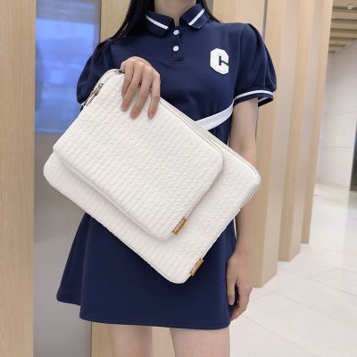 High-end Original Korean simple fashion ipadpro11 inch storage bag protective cover liner bag 14 inch laptop bag