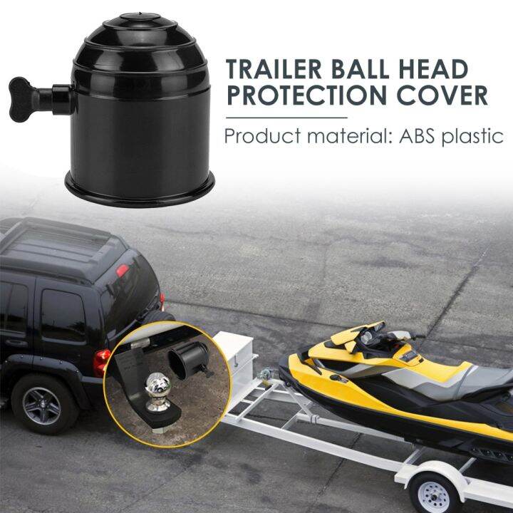 Universal 50mm Automobile Tow Bar Ball Cover CAP Hood for Trailer Car ...