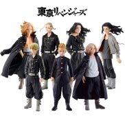 oakcke Anime Tokyo Revengers Action Figure Manjiro Sano Takemichi Hanagaki