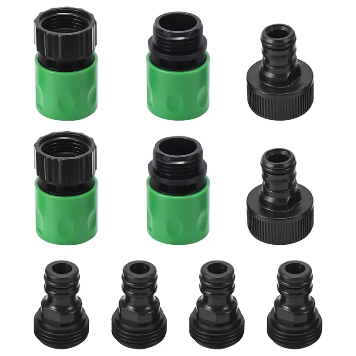 Garden Quick Connect Release Water Hose Fittings Plastic Connectors