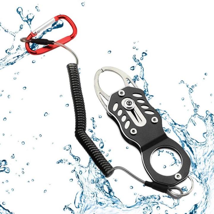 fish-lip-gripper-mini-fish-grabber-professional-fish-lip-gripper-portable-fishing-pliers-with-non-slip-grip-and-adjust-float-and-fishing-group-classic