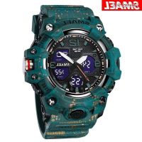 นาฬิกาผู้ชาย SMAEL maier outdoor tactical camouflage electronic watch waterproof 8008 men tide more work