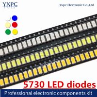 100pcs 5730 0.2W 0.5W White Light SMD LED diodes Purple Ice-Blue Orange Yellow-Green Red Yellow Blue Green Warm-WhiteElectrical Circuitry Parts