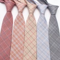 New plaid polyester cotton tie Mens and womens simple style striped shirt plaid skirt with tie Boys Clothing