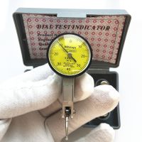 Mitutoyo Dial Indicator No.513-404 Analog Lever Dial Gauge Accuracy 0.01 Range 0-0.8mm Diameter 32mm Measuring Tool