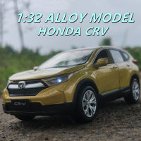 1:32ฮอนด้า CRV SUV รถโลหะผสมรุ่น D Iecasts และของเล่นยานพาหนะโลหะรถรุ่นจำลองคอลเลกชันเด็กของเล่นของขวัญโรงรถชุด