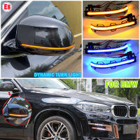 LED แบบไดนามิกเลี้ยวเลี้ยวลำดับกระจกมองข้างไฟแสดงสถานะโคมไฟสำหรับ BMW X4 X5 X6 F25 LCI X3 F16รถจัดแต่งทรงผม