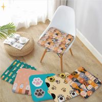 [Dudu home furnishing] น่ารักการ์ตูน Cat Paw ยุโรปสตูล Pad Patio Home Kitchen Office เก้าอี้ที่นั่งเบาะ Pads โซฟาที่นั่ง40X40ซม. เบาะ Pads