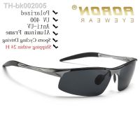 ⊙✁❀ AORON Driving Polarized Sunglasses Men Aluminum Magnesium Frame Sport Sun Glasses Driver Retro Goggles Sunglass UV400 Anti-Glare