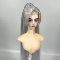วิกผม BJD 1/3แบบวินเทจหล่อทรงสั้นพร้อมวิกกิ๊ปผมหางม้าสำหรับ SD13 ID72 SSDF A1427