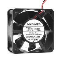 Genuine NMB 2410ML-04W-B60 B69 6025 12V 0.40A 6CM double ball axial fan