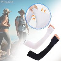 Summer Cooling Arm Sleeves Cover Outdoor Cycling Sports Color Quick Dry Protection Arm Running Oversleeve Sunscreen 2 Long P4F0