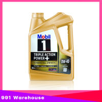 Mobil 1 ( โมบิล 1 ) 0W-40 ขนาด 4 ลิตร น้ำมันเครื่องเบนซิน สังเคราะห์แท้ 100%