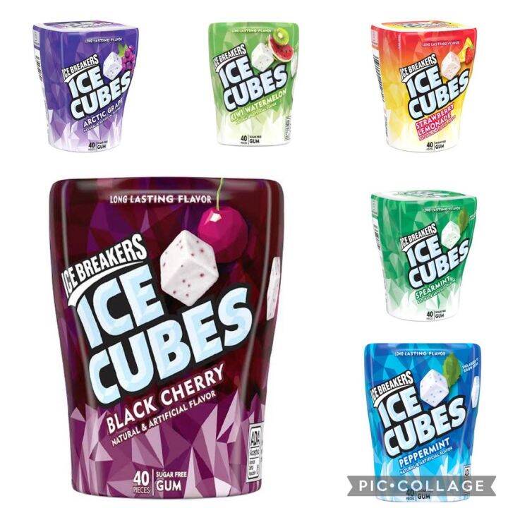ICE BREAKERS ICE CUBES / SUGAR FREE IMPORTED Chewing Gum Sugar Free mint USA Lazada PH