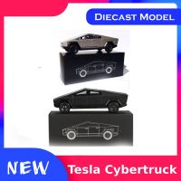 โลหะจิ๋วรถไซเบอร์ทรัครถของเล่น1/64 Tesla Diecast จำลอง3ของขวัญของเล่นสำหรับ Ks