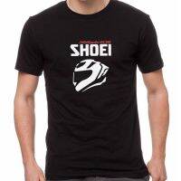 เสื้อยืดพิมพ์ลายแฟชั่น Shoei เสื้อยืดแขนสั้น โอเวอร์ไซซ์ พรีเมี่ยม ลายหมวกกันน็อค motorsport ขี่จักรยานยนต์ สําหรับผู้ชา  8LJ5