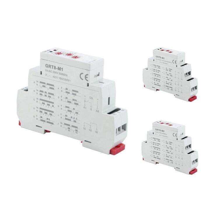 GEYA GRT8M 16A Multifunction Timer Relay On Off Time Delay Relay