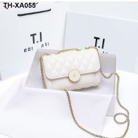 High sense of leather shoes handbags female small sweet wind 2023 new summer chain single shoulder bag joker his parcel