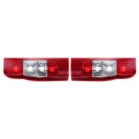 2Pcs Car Rear Bumper Reflector Rear Tail Lamp Brake Light for Ford Transit MK7 2006 2014 Panel Van