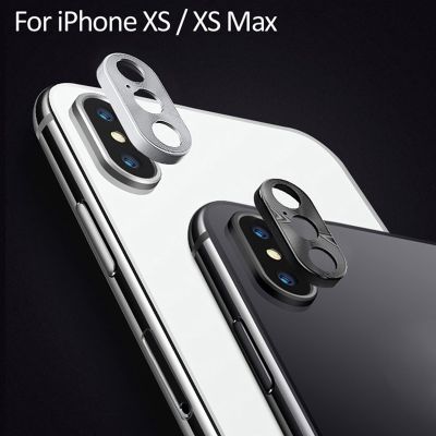 ฟิล์มกล้อง เลนส์กล้อง แหวนอลูมิเนียมสำหรับ สำหรับ iPhone XS MAX XR X 7 8 Plus