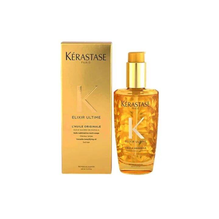 Kerastase Elixir Ultime L'Huile Original Hair Oil For Anti Dull Hair ...