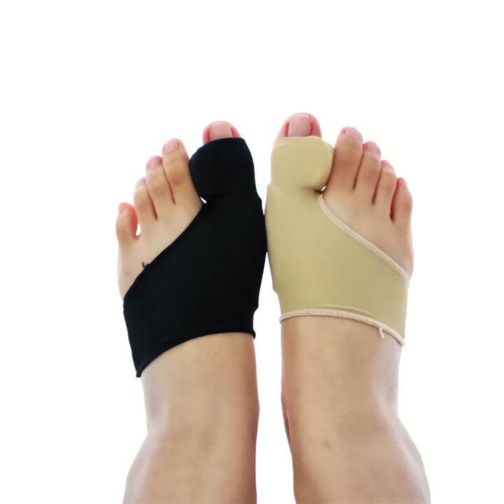 1-pair-bunion-corrector-gel-pad-stretch-nylon-hallux-valgus-protector-guard-toe-separator-orthopedic-protector-new-hot