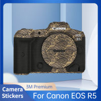 สำหรับ Canon R5รูปลอกผิวไวนิลห่อฟิล์มกล้องร่างกายป้องกันสติ๊กเกอร์เสื้อ EOS R5 EOSR5