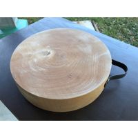 Wood Cutting Board เขียงไม้ เขียงไม้มะขาม แท้ 100% เขียงไม้กลม ขนาด 9 นิ้ว หนา 3 นิ้ว เขียงไม้อเนกประสงค์ เขียงไม้สวยๆ พร้อมส่ง