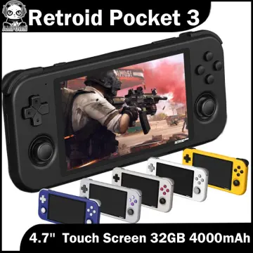 Retroid Pocket 3 Plus 4.7Inch Handheld Game Console 4G+128G Android 11  Touch Screen