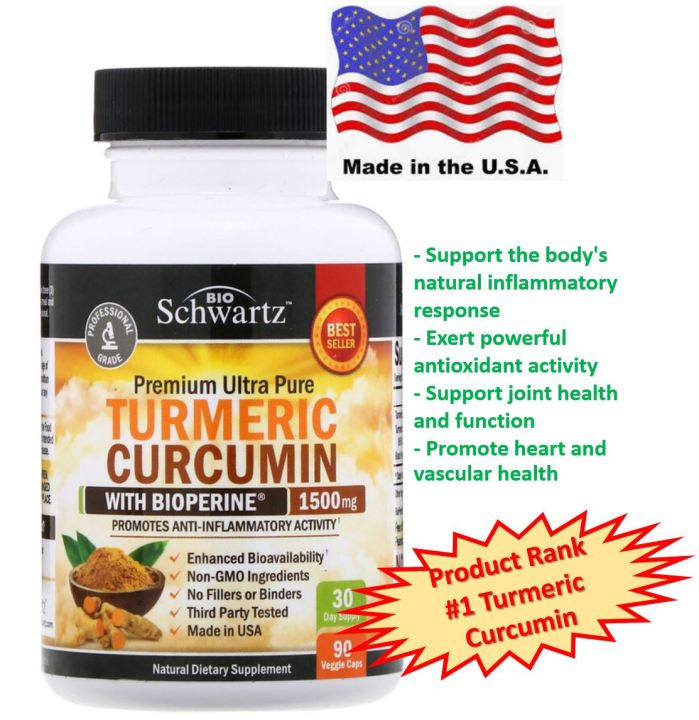 premium-ultra-pure-turmeric-curcumin-with-bioperine-500-mg-90-veggie-caps-ขมิ้นชัน-bioschwartz